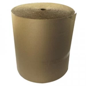 Image of Ambassador Corrugated Paper Roll 650mm x75m Recycled Kraft SFCP-0650