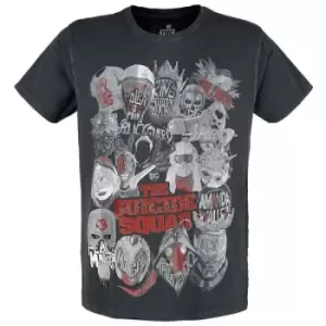 Image of The Suicide Squad T-Shirt Mask Poster Size L