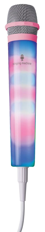 Image of PDT Singing Machine LED Mic - Pink