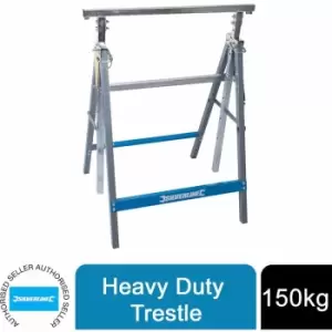 Image of Trestle Heavy Duty Telescopic Adjustable Height 150kg 226168 - Silverline