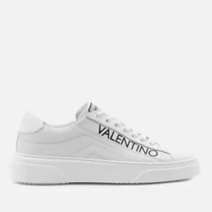 Image of Valentino Mens Stan Summer Logo Leather Trainers - UK 10