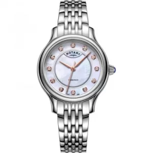 Image of Ladies Rotary Diamond Watch