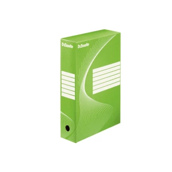 Image of Standard Archiving Box, A4, 80MM - Green - Outer Carton of 25