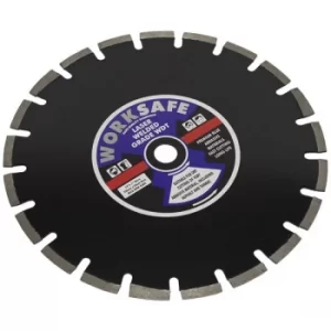 Image of Worksafe WDT350 Asphalt/Tarmac Diamond Blade Ø350 x 25mm
