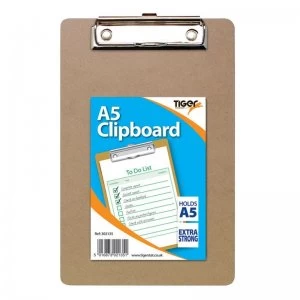 Image of Tiger A5 Masonite Clipboard