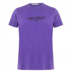 Image of Jack Wills Camelot T-Shirt - Purple