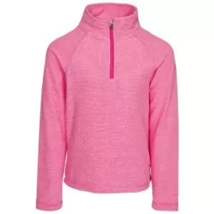 Image of Trespass Childrens Girls Meadows Fleece (7-8 Yeras) (Pink Lady)