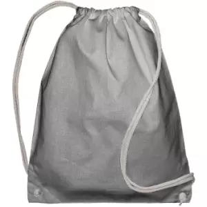 Image of Jassz Bags Drawstring Backpack (One Size) (Light Grey) - Light Grey