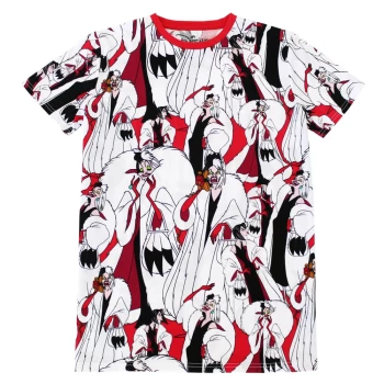 Image of Cakeworthy Cruella AOP T-Shirt - S