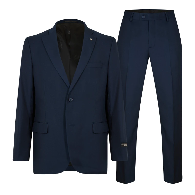Image of Scotch and Soda Mens Suit Navy male 38 (48)