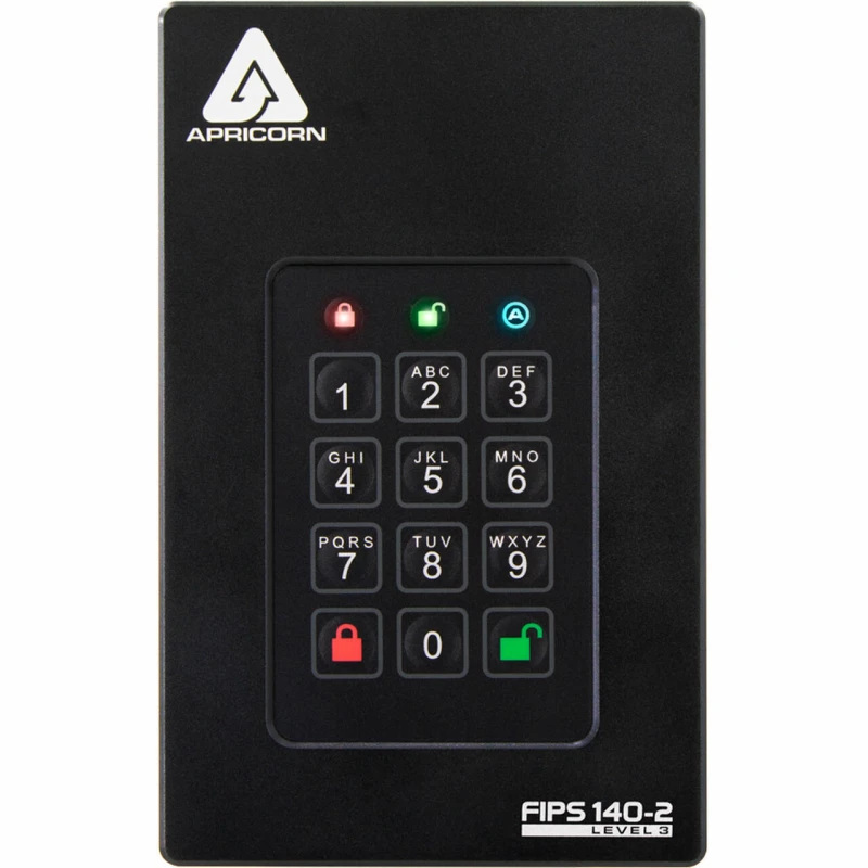 Image of Apricorn AFL3-S4TB external solid state drive 4TB Black