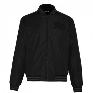 Image of Firetrap Embroidered Bomber Jacket - Black