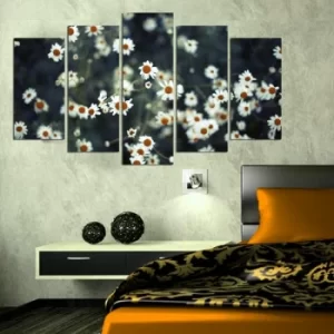 Image of 5PMDF-83 Multicolor Decorative MDF Painting (5 Pieces)