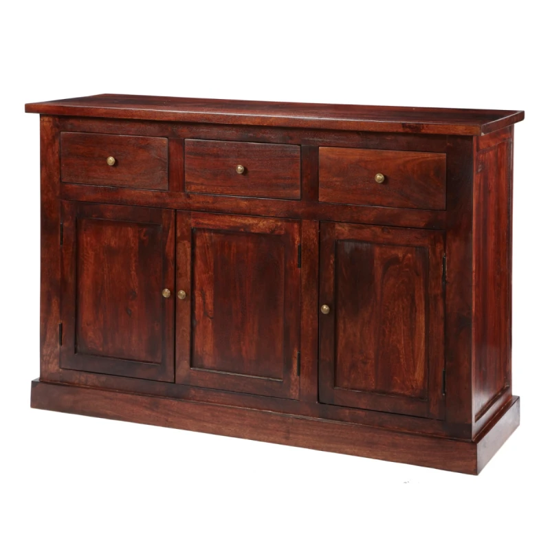 Image of Indian Hub Jaipur Dark Mango Large Sideboard
