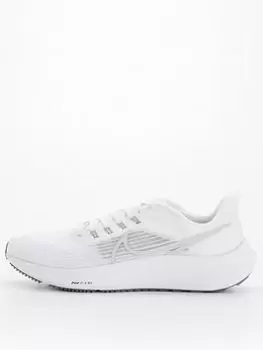 Image of Nike Air Zoom Pegasus 39, White/Grey, Size 10, Men