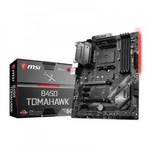 Image of MSI B450 Tomahawk AMD Socket AM4 Motherboard