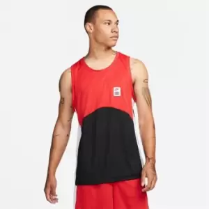 Image of Nike Dri-FIT Starting 5 Mens Basketball Jersey - Red