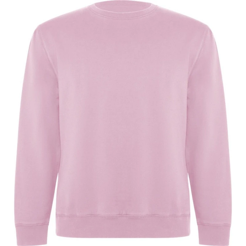 Image of ROLY ROLY Men Batian Crew Neck Sweatshirt in Light Pink Size: X-Small Light Pink XS Male 5063527196835