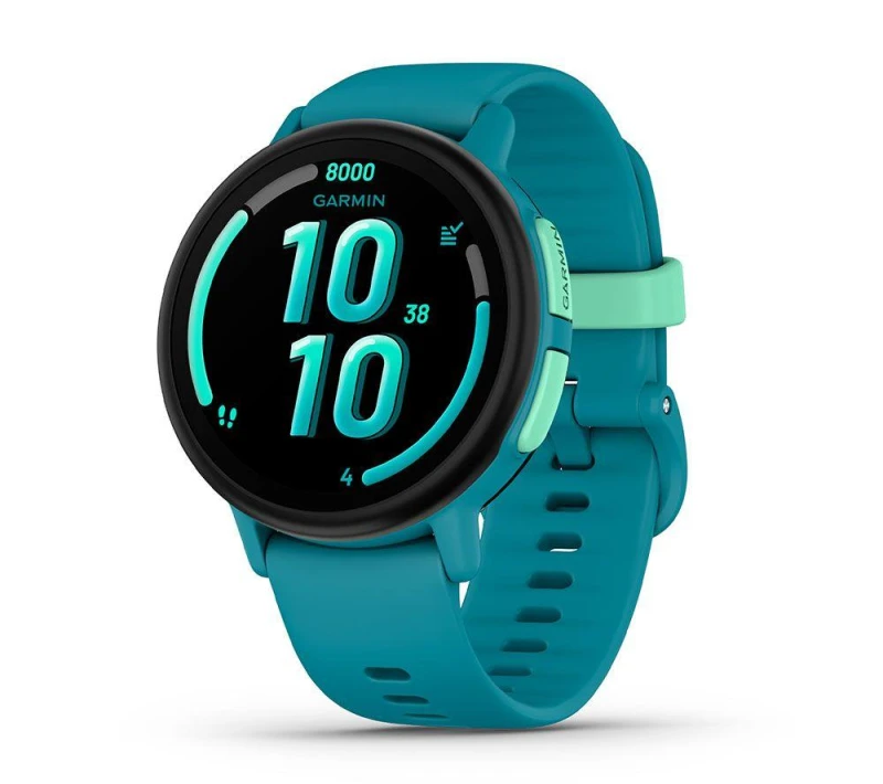 Image of Garmin Bounce 2 Kids Smartwatch - Turquoise, Blue 753759349448
