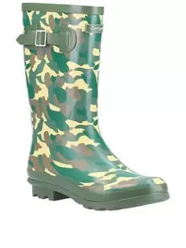 Image of Cotswold Childrens Innsworth Wellington Boots - Camo, Size 9 Younger