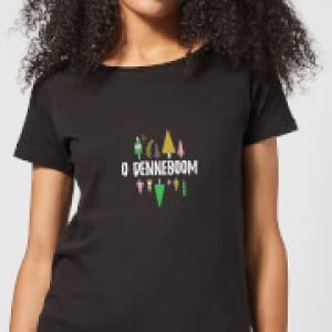 Image of O Denneboom Womens T-Shirt - Black - 5XL