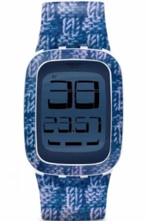 Image of Unisex Swatch Touch Alarm Chronograph Watch SURW110