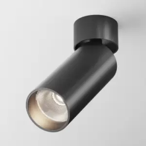 Image of Maytoni FOCUS LED Adjustable Surface Mounted Downlight Black 4000K