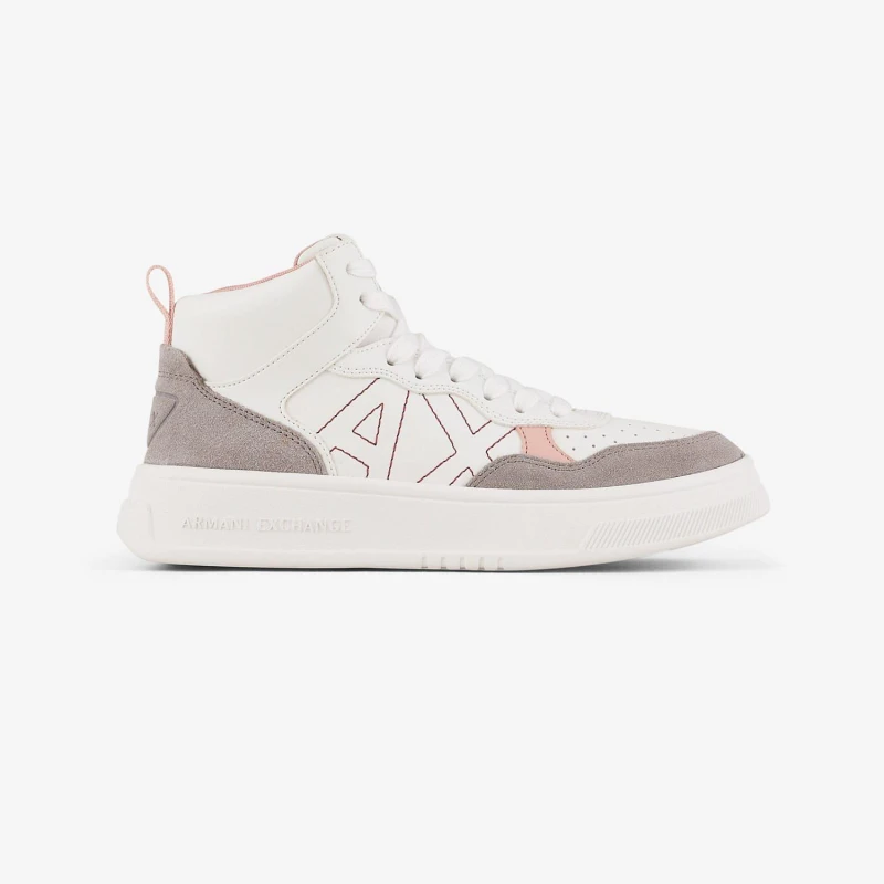 Image of Armani Exchange Trainers - White Female UK 2