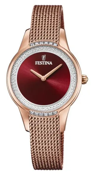 Image of Festina Watch Two Hands Ladies - Red FST-056