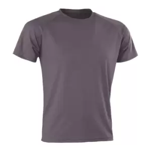 Image of Spiro Mens Aircool T-Shirt (XL) (Grey)