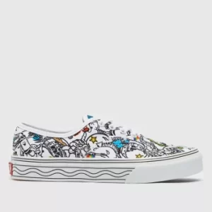 Image of Vans Multi Authentic Crayola Jnr Junior Trainers