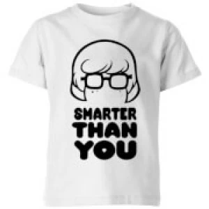 Image of Scooby Doo Smarter Than You Kids T-Shirt - White - 3-4 Years