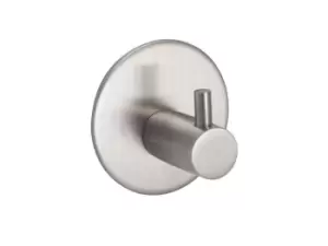 Image of Eclipse 34737 SSS Self Adhesive Single Coat Hook Satin Steel