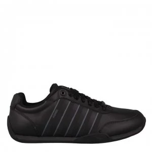 Image of K Swiss Harvey Mens Trainers - Black/Charcoal