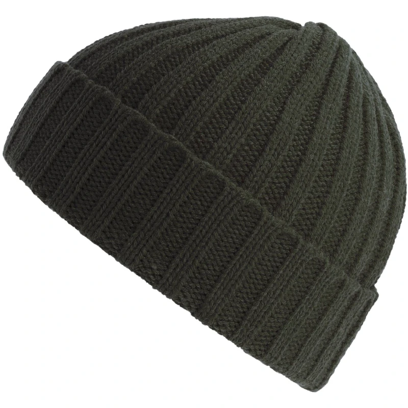 Image of Atlantis Atlantis Men Shore Chunky Beanie in Olive Olive One Size Male 5063470815395