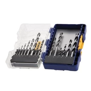 Image of IRWIN HSS Pro Combination Drilling Set, 15 Piece