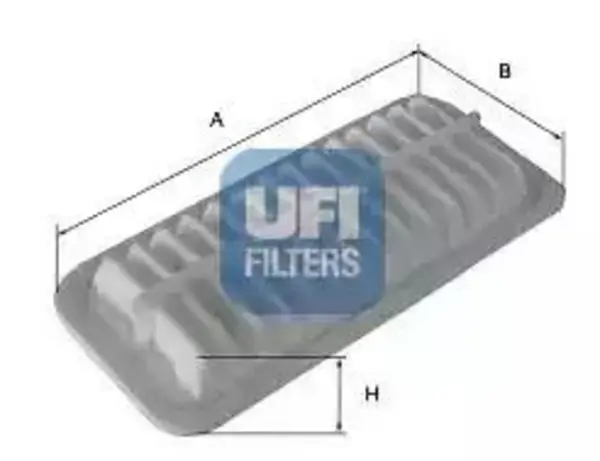 Image of UFI 30.206.00 Air Filter