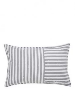 Image of DKNY Clipped Square Jacquard Standard Pillowcase