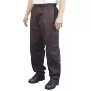 Image of BonChef Baggy Mens Chef Trousers (M) (Black)