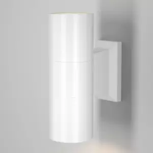Image of Maytoni Lighting - Maytoni Maytoni Bowery 2 Light Outdoor Up Down Wall Lamp White GU10 IP54