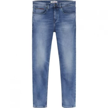 Image of Tommy Jeans Slim Tapered Austin Jeans - Wilson L. Blue