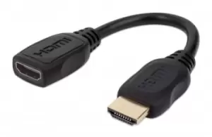 Image of Manhattan HDMI with Ethernet Extension Cable, 4K@60Hz (Premium...
