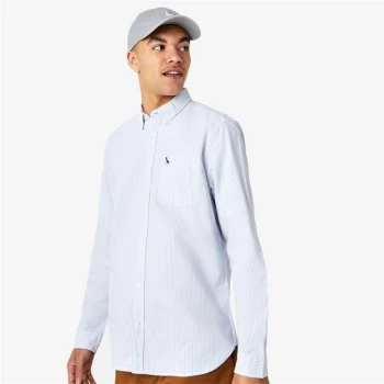 Image of Jack Wills Wadsworth Stripe Oxford Shirt - Sky Blue