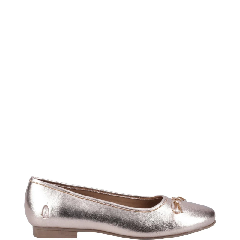 Image of Hush Puppies 'Naomi' Ballerinas Silver
