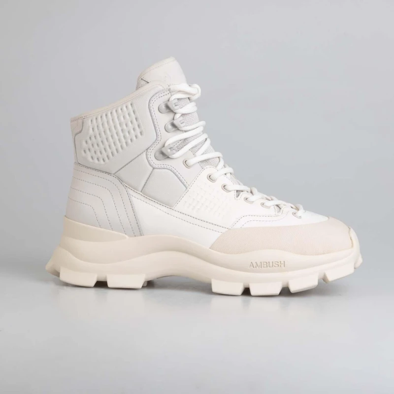 Image of Ambush Hiking Boots - Beige Beige UK 2