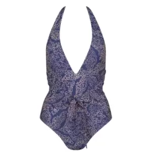 Image of Ted Baker Dainah V Swimsuit - Blue