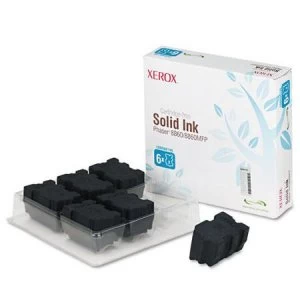 Image of Xerox 108R00746 Cyan Ink Sticks Pack Of 6