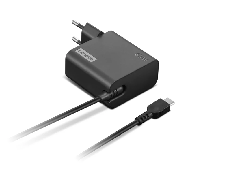Image of Lenovo GX21L58555 power adapter/inverter Indoor 65 W Black