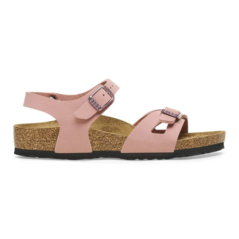 Image of Birkenstock Womens sandals Birkenstock Rio Nubuck Rose Female 37