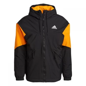Image of adidas Back to Sport Insulated Hooded Jacket Mens - Black